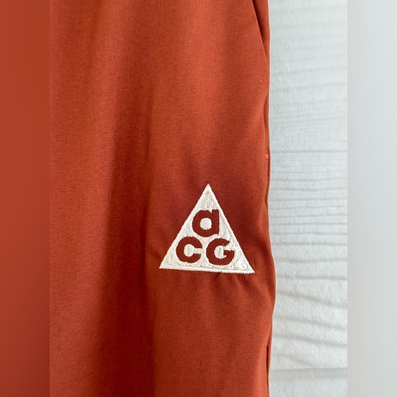 Nike ACG Dri-Fit Pants Women’s M Brown Loose Fit Hiking Outdoor UPF 40+ - Picture 5 of 13